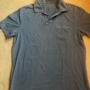 Men’s “Broken-In” J.Crew Polo.  Short sleeve.  Size large.